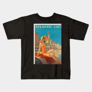 Travel - Atlantic City Kids T-Shirt